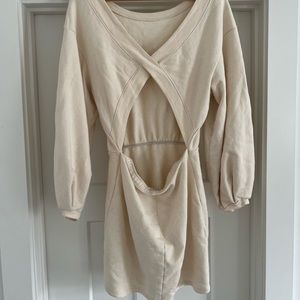 Lovers and friends open back dress size M